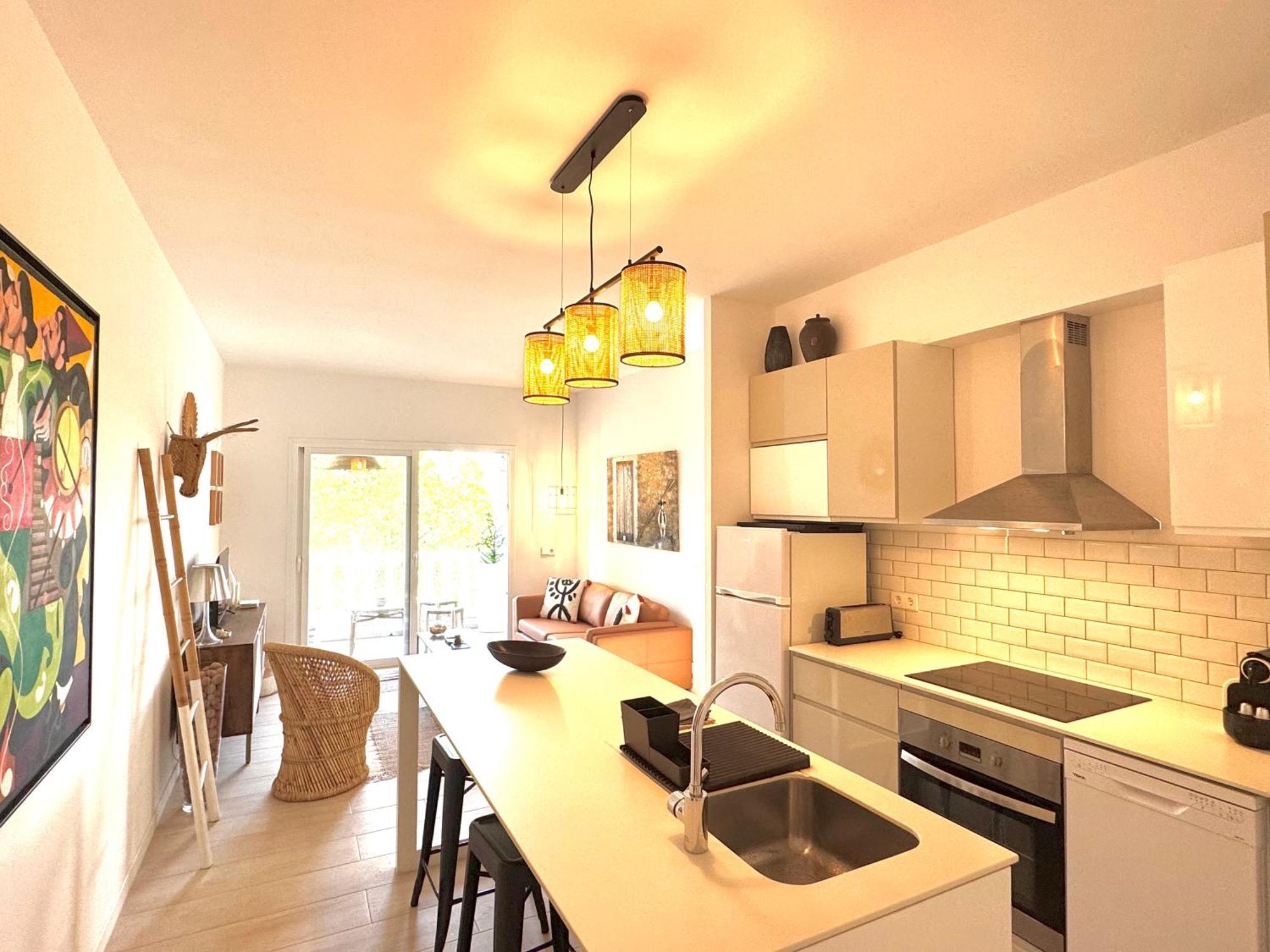 Appartement Nobe Es Pujols Proche Plage, Vue Mer エクステリア 写真